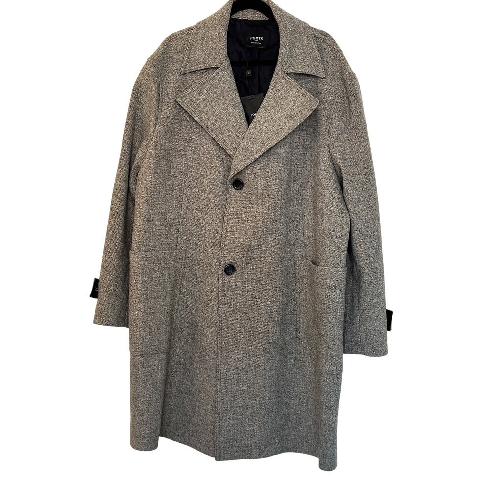 Ports 1961 NWT Gray Wool Coat